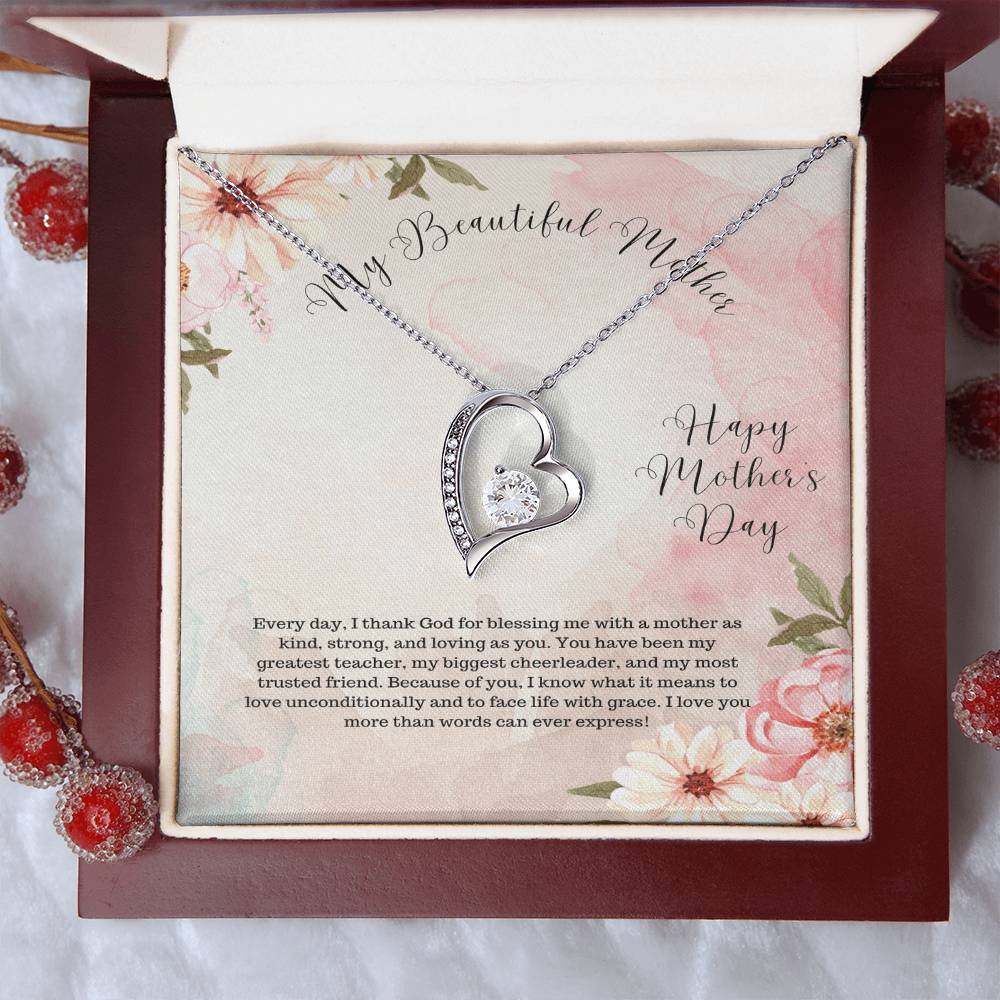 Mother's Day Heart Necklace