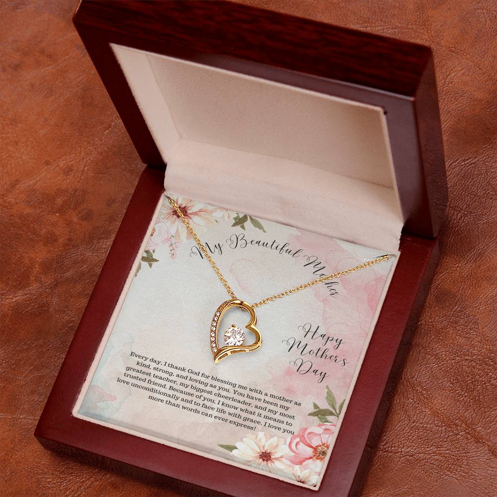 Mother's Day Heart Necklace