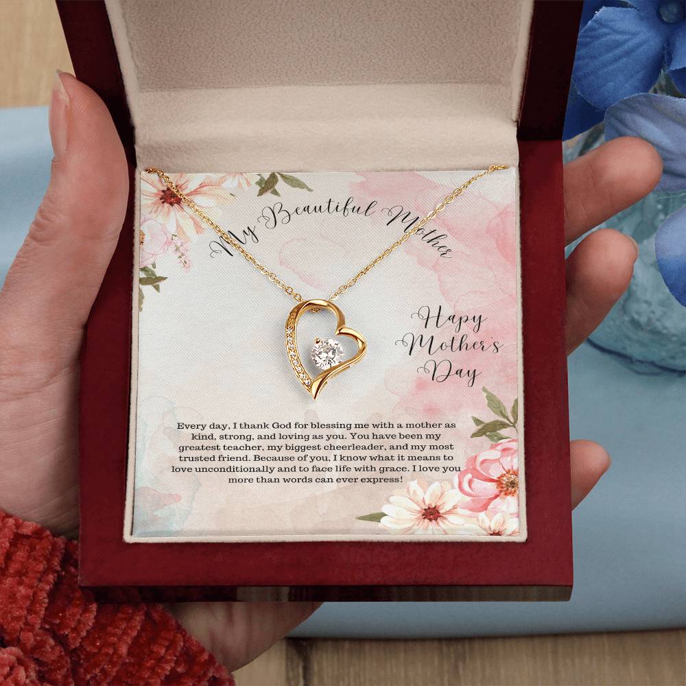 Mother's Day Heart Necklace