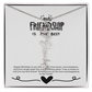 Happy Birthday Friendship Necklace