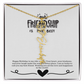 Happy Birthday Friendship Necklace