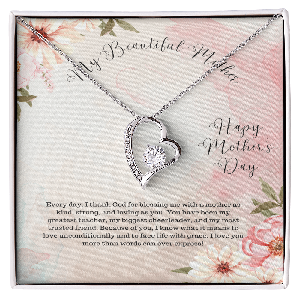 Mother's Day Heart Necklace