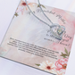 Mother's Day Heart Necklace (Strongest Woman)